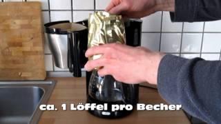 Kaffee kochen - ganz einfach (Philips HD7566/20)