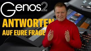 Genos 2: Antworten auf Fragen: Akkorde notieren, Bass Hold und Style-Voreinstellungen