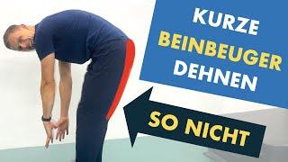 Beinrückseite verkürzt & Rückenschmerzen? Dieses Video hilft!