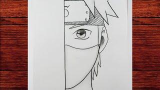 Yeni Başlayanlar İçin Kolay Karakalem Naruto Çizimi / ma çizim kolay anime çizimleri