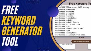 Keyword Sheeter Review - FREE Keyword Generator & Research Tool