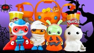 OCTONAUTS  DIY Play Doh Halloween Costumes- Captain Barnacle at the OCTOPOD