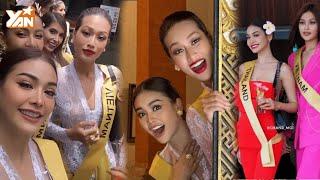 Đoàn Thiên Ân đi thi mà quậy bung nóc, bị Mr Nawat "cấm cửa" chơi với Engfa - Miss Grand Thailand