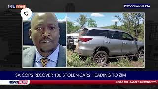 SA cops recover 100 stolen cars heading to Zim. #NewsPlus