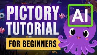 Full Pictory AI Tutorial for Beginners 2024 (Script to Video)