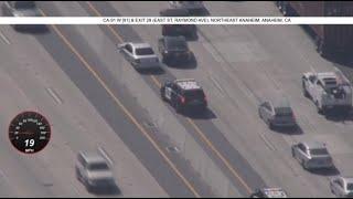 Live: Officers chase Mercedes-Benz driver on SoCal freeways