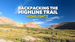 HIGH UINTAS WILDERNESS HIGHLINE TRAIL HIGHLIGHTS #ultralightbackpacking #backpacking #hiking