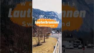 Jewel of Switzerland: Lauterbrunnen’s Stunning Alpine Beauty #switzerland #shorts #short