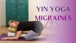 Yin Yoga for Migraines and Headaches | 30 min Yin for Pain Relief 