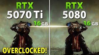 RTX 5070 Ti overclocked - as fast as the 5080?