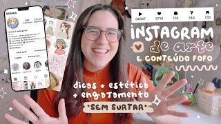  dicas para crescer no instagram! // posts, artes, engajamento, reels! SEM SURTAR 