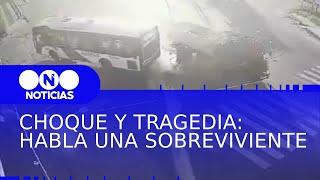 CHOQUE y TRAGEDIA: HABLA una SOBREVIVIENTE - Telefe Noticias