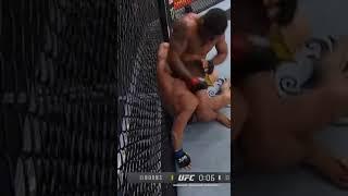 Gilbert Burns illegal strikes to Wonderboy Thompson