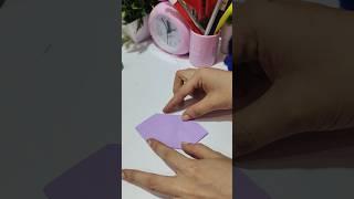 DIY paper craft | origami vase | #craft #youtubeshorts