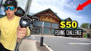 $50 Cabela's Fishing Challenge!! (Rod/Reel/Lures) v2