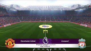 Manchester United vs Liverpool | Old Trafford | 2024-25 Premier League | PES 2021