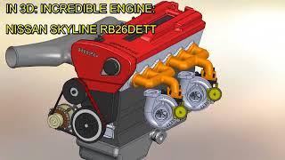 Analyzing engines in 3D: The Skyline GTR RB26 