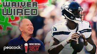 Look to Geno Smith, Hunter Henry on waivers at QB, TE | Fantasy Football Happy Hour | NFL on NBC