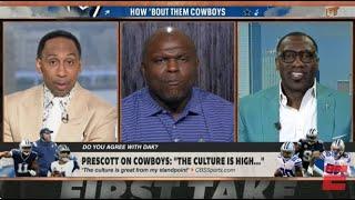 First Take | Stephen A & Shannon HEATED The Cowboys And Dak Are LOSERS | NFL