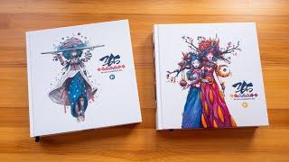365 Squares: Daily Drawings by Moon (artbook review)