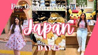 Visiting Don Quijote for the first time & Pokemon Cafe | Japan Trip Day 15 | October 29th 2023