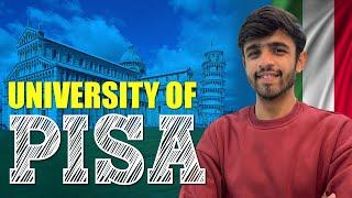 ADMISSIONS OPEN UNIVERSITY OF PISA | SEPT. 2025 INTAKE | DETAILS EXPLAINED