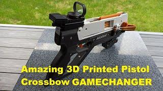 Beyond Cool: Printed Tactical Pistol Crossbow!