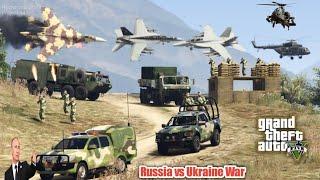  Today Top Russian largest Business Port Destroyed in Moscow by Ukrainian F-15E Fighter Jets | Gta5