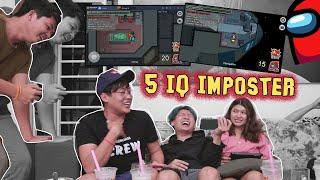 5 IQ Imposter!!! || AmongUs