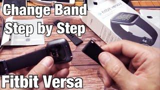 How to Change Band on Fitbit Versa, Versa 2 & Versa Lite Edition (Step by Step)