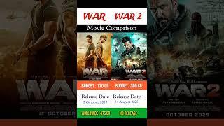 War vs War 2 || Hrithik Roshan vs Ntr | #war #hrithikroshan #war2 #ntr #tigershroff #shortfeed