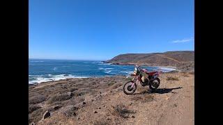 2024 Baja 1000 pre run of RM 70-149, sand section along the coast.