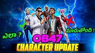 OB47 Character Update | FreeFire OB47 Character Changes | Character Ability Changes | OB47 Update