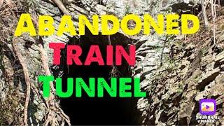 Abandoned train tunnel (the tweetsie train)