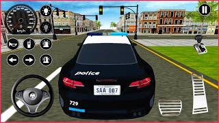 4K Real Police Car Driving 2 #56 (2024) | Direksiyonlu Polis Arabası Oyunu 3D - Android Gameplay FHD