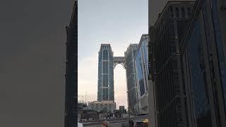 Makkah Mukarama Mosque Beautiful Weather and beautiful view #travel #makkahvlogs