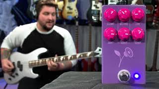 A Guitar Pedal That Works SURPRISINGLY Well on Bass! // JHS The Violet