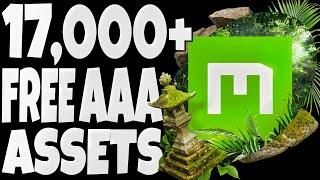 Get 17,000+ AAA Game Assets FREE With 1 Click! -- All Game Engines Supported!