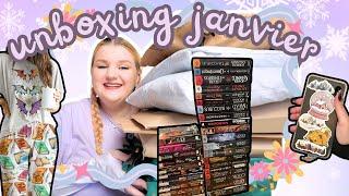 UNBOXING : BITEUH LITEUH, PYJAMA ACOTAR ET LISEUSES  | BOOKMAIL JANVIER 2025