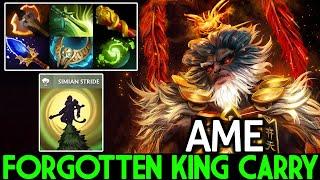 AME [Monkey King] Forgotten King Carry The Game with Full Slotted Dota 2