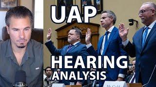 UAP Congressional Hearing Analysis