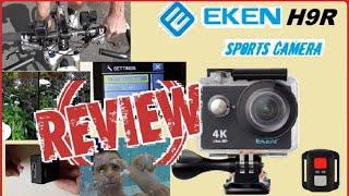 Eken H9R action camera Review &video samples(2023) |best 4k gopro make by hand camera