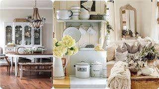 NEW RUSTIC-Country Shabby chic Farmhouse Bliss with a Cottage Charm Decor Ideas | Vintage Appeal