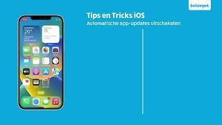 Tips & Tricks - iOS: Automatische app-updates uitschakelen