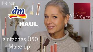 DM Haul TRY ON und neue Gesichtspflege getestet ! Ü50 2024 I Mamacobeauty