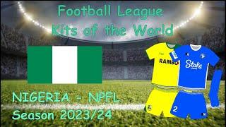 Nigeria Professional Football League, all kits from season 2023-24