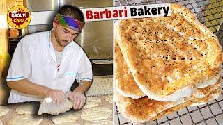 Baking Barbari bread with black sesame  Baking bulky bread