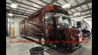 2025 ALL CUSTOM American Eagle 45k, "The Rolling Redneck" This RV is totally unique, Check it out!