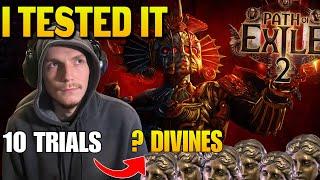 The EASIEST Way To Get MULTIPLE DIVINE ORBS Per Hour | POE 2 Trial Of Chaos Farming Guide