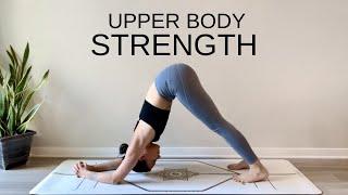 Intermediate Yoga For Upper Body Strength | 25-Min Vinyasa Flow